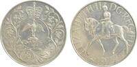 England 25 Pence Silbernes Thronjubiläum- von 1977 -