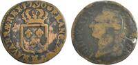 Frankreich 1 Sol König Ludwig XVI. (1774 - 1793) -