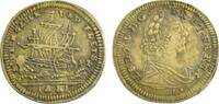 Deutschland Jeton Rechnenpfennig Nürnberg, Durch Glück und Fleiss Ludwig XV. (1715-1774) -
