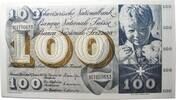 Schweiz 100 Franken 100 Franken Note Typ St. Martin -