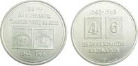 Schweiz Medaille 125 Jahre Schweizer Briefmarken 1843 - 1968 -