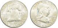 1/2 Dollar 1954 USA Franklin Half Dollar unz