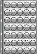 Leuchtturm Hüllen Schwarz COMPART für 35 Kronkorken/Champagner-Deckel 329193 Neu