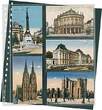 Lindner Klarsichthüllen mit 5 Taschen für Postkarten 826P (10er Pack) Neu