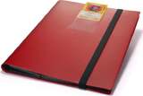 Leuchtturm Trading Card Album Slim Gaming, für 360 Trading Cards, rot 369505 Neu