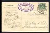 AK Oberweser Dampfschifffahrt 1907 Blick auf Carlshafen