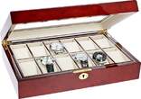 Safe Uhrenkassette aus Lackholz Nr. 260 Neu