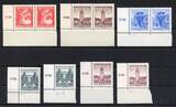 Österreich MiNr. Lot postfrisch Bauwerke, 66 Eckränder mit PLN etc. MiNr. Lot Bauwerke, 66 Eckränder mit PLN etc.
