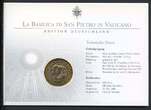 Vatikan Numisbrief 2006 Medaille Papst Benedikt XVI. Basilica San Pietro