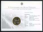 Vatikan Numisbrief 2006 Medaille Papst Benedikt XVI. Vatikan Museum
