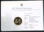 Vatikan Numisbrief 2007 Medaille Papst Benedikt XVI. Christliches Museum