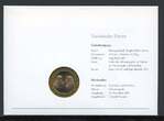 Vatikan Numisbrief 2005 Medaille Papst Benedikt XVI. Schweizer Garde