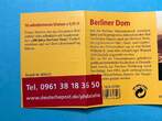 Bund Markenheftchen MiNr. MH 57 Berliner Dom L nur zweizeilig! postfrisch MiNr. MH 57 Berliner Dom L nur zweizeilig! Markenheftchen