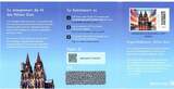 Bund Markenheftchen MiNr. MH 128 Kölner Dom c - Farbe blau, postfrisch MiNr. MH 128 Kölner Dom c - Farbe blau, Markenheftchen