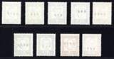 Berlin Rollenmarken MiNr. 199-210 R postfrisch MiNr. 199-210 R Rollenmarken
