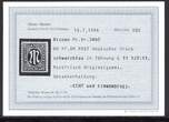 Bi-Zone AM Post MiNr. 34 bC postfrisch Fotobefund Hettler MiNr. 34 bC AM Post Fotobefund Hettler