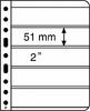 Leuchtturm Hüllen Schwarz Vario 5S (5er Pack) 319669 Neu -