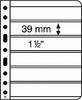 Leuchtturm Hüllen Schwarz Vario 6S (5er Pack) 310707 Neu -