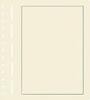 Leuchtturm Blankoblätter mit schwarzer Randlinie BL19 (50er Pack) 334112 Neu
