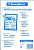 Leuchtturm 70 Klemmstreifen Kiloware 200g klar 325304 Neuware -