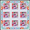 Russland Russland Folienblatt MiNr. 2300 selbstklebend postfrisch Postkarten MiNr. 2300 selbstklebend Folienblatt Postkarten -