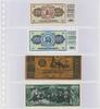 Lindner Klarsichthüllen mit 4 Streifen für Banknoten 832P (10er Pack) Neu -