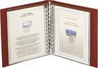 Lindner ETB-Album Weinrot Classic 1103E-W Neu -