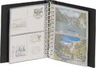 Lindner Postkarten-Album Schwarz Classic 1103K-S Neu -