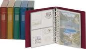 Lindner Postkarten-Album Weinrot Classic mit Kassette 1131-W Neu -