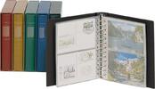 Lindner Postkarten-Album Schwarz Classic mit Kassette 1131-S Neu -