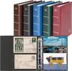 Lindner Postkarten-Album Schwarz Lotos 5800-S Neu -