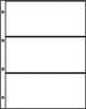 Lindner Einsteckblätter Glasklar für Publica LS 8813 (10er Packung) Neu -