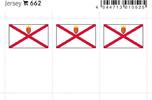 Lindner Flaggensticker Jersey (6er Pack) 662 Neu -