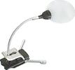 Lindner Randlose Stand-/Klemmlupe mit LED-Beleuchtung 7154 Neu -