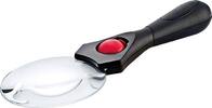 Lindner Randlose, asphärische LED-Lupe mit 3- und 5-facher Vergrößerung 7114 Neu -
