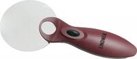 Lindner Randlose LED-Leuchtlupe mit 8- und 20-facher Vergrößerung S7132 Neu -