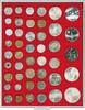 Lindner Münzbox Hellrot Standard 2145 Neu -