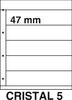 DAVO Kosmos Einsteckblatt Cristal 5, 5er Pack DV29765 Neu -