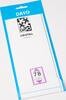 Davo Streifen Cristal glasklar C78 (215 x 82 mm) DV22078 Neu -