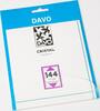 Davo Streifen Cristal glasklar C144 (128 x 144 mm) DV22144 Neu -