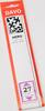Davo Streifen Nero schwarz N27 (215 x 31 mm) DV21027 Neu -
