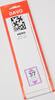 Davo Streifen Nero schwarz N37 (215 x 41 mm) DV21037 Neu -