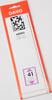 Davo Streifen Nero schwarz N41 (215 x 45 mm) DV21041 Neu -