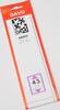 Davo Streifen Nero schwarz N43 (215 x 47 mm) DV21043 Neu -