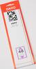 Davo Streifen Nero schwarz N48 (215 x 52 mm) DV21048 Neu -