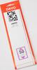 Davo Streifen Nero schwarz N50 (215 x 54 mm) DV21050 Neu -