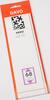 Davo Streifen Nero schwarz N68 (215 x 72 mm) DV21068 Neu -