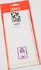 Davo Streifen Nero schwarz N86 (215 x 90 mm) DV21086 Neu -