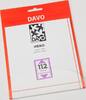 Davo Streifen Nero schwarz N112 (154 x 116 mm) DV21112 Neu -