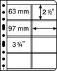 Leuchtturm Hüllen Klar Vario 4VC (5er Pack) 318300 Neu -